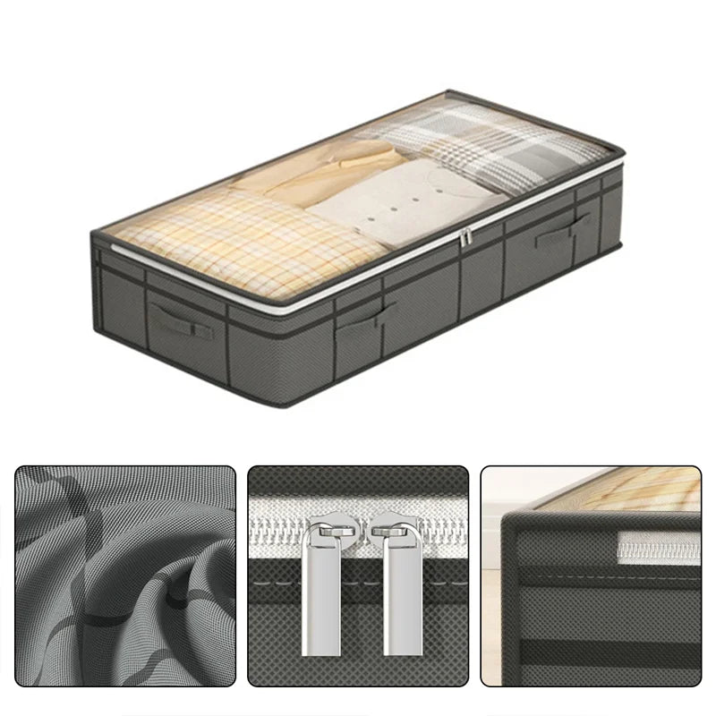 SpaceNest Foldable Underbed Storage Bag — Large Capacity