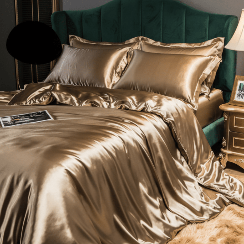 Aurora Luxury Silk Duvet Cover — Year-Round Temperature Control
