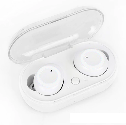 Bezdrátová Bluetooth sluchátka, kompaktní nabíjecí pouzdro, voděodolnost a funkce filmového zvuku