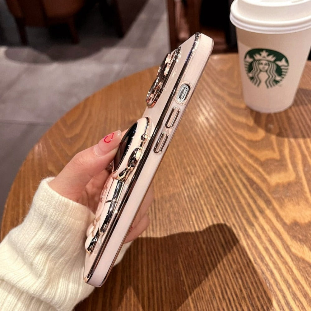 Skorter Protective Phone Case Built-In Stand Contemporary Design Profile