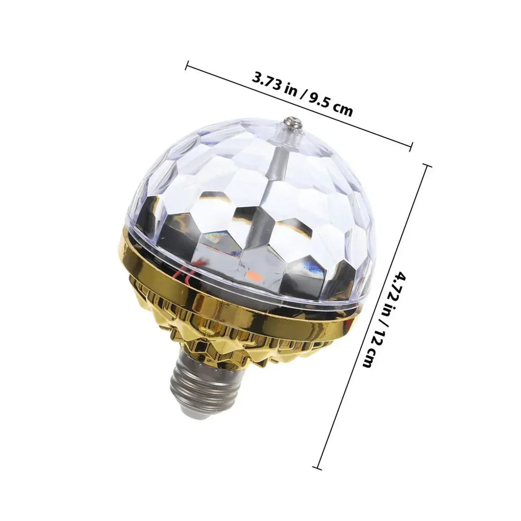 2er-Set drehbare E27-RGB-LED-Discolampen | ribuella