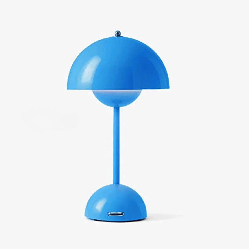 Ładowana lampka LED PetalGlow w kształcie pąka kwiatu, bezprzewodowa konstrukcja
