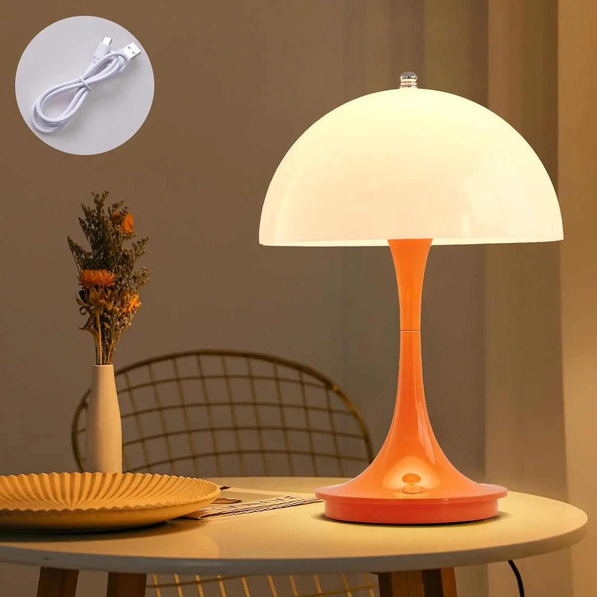 LumaQuill Rechargeable LED Reading Lamp And Decorative Light