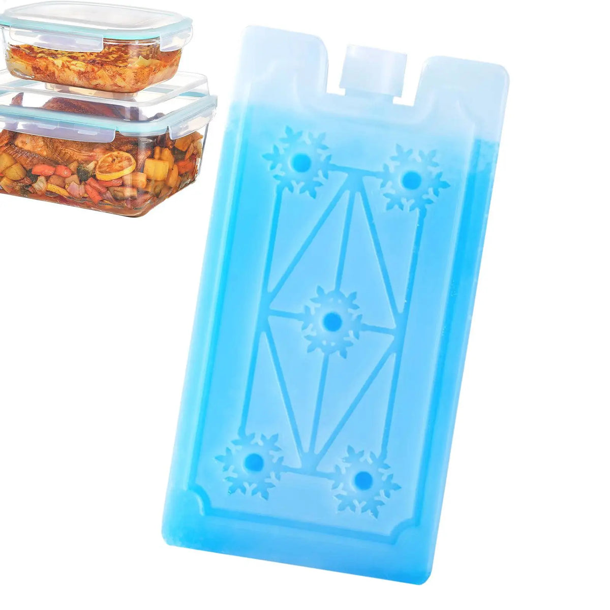 Reusable Rectangular Ice Pack — Compact Chill Core, Secure Fit