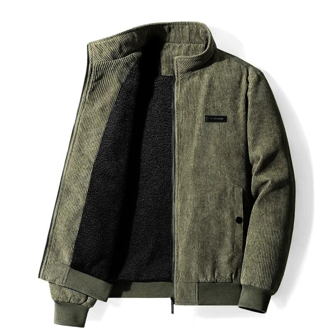 Retro Cord Jacket in Sherpa Style | ribuella