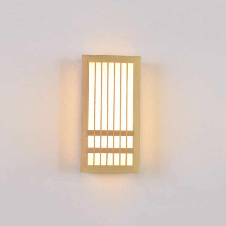SerenityGlow מנורת קיר מעץ עם נורות LED לאווירה מזמינה | ribuella