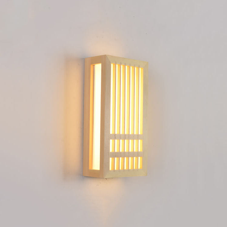 SerenityGlow מנורת קיר מעץ עם נורות LED לאווירה מזמינה | ribuella