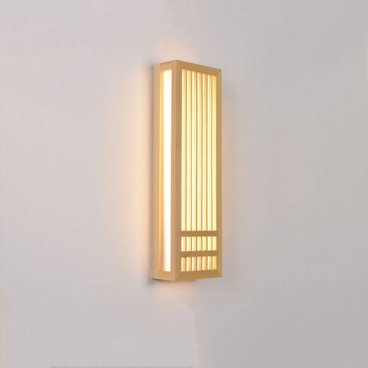 SerenityGlow מנורת קיר מעץ עם נורות LED לאווירה מזמינה | ribuella