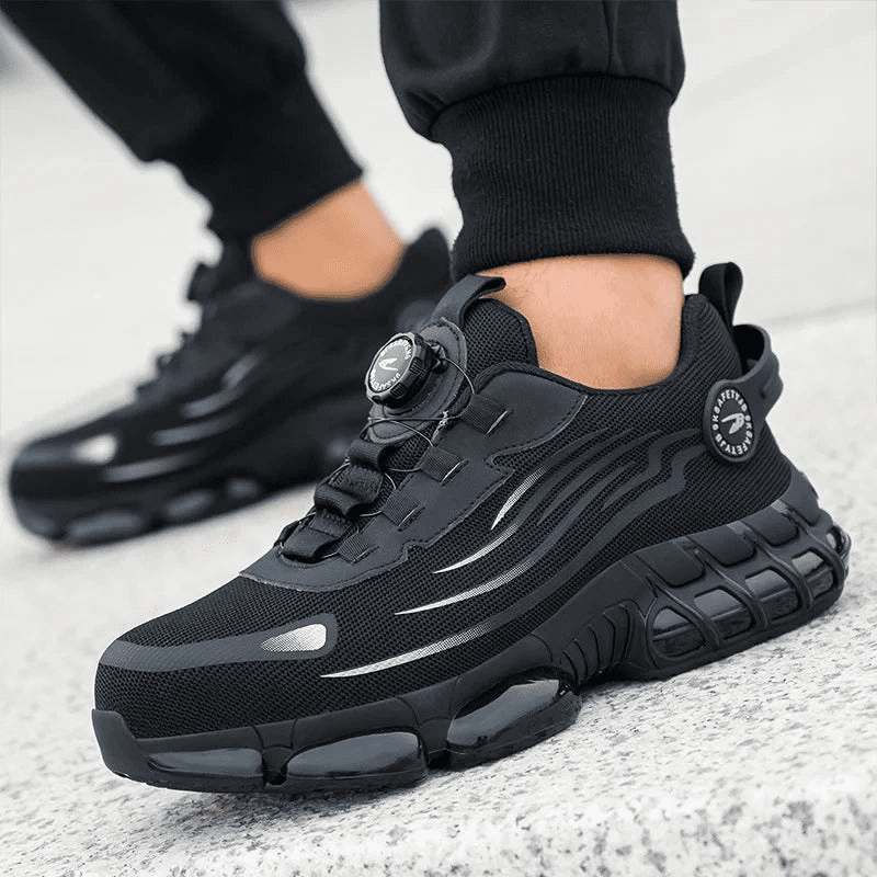 ShieldGuard Slip Resistant Safety Shoes — Steel Toe Cap