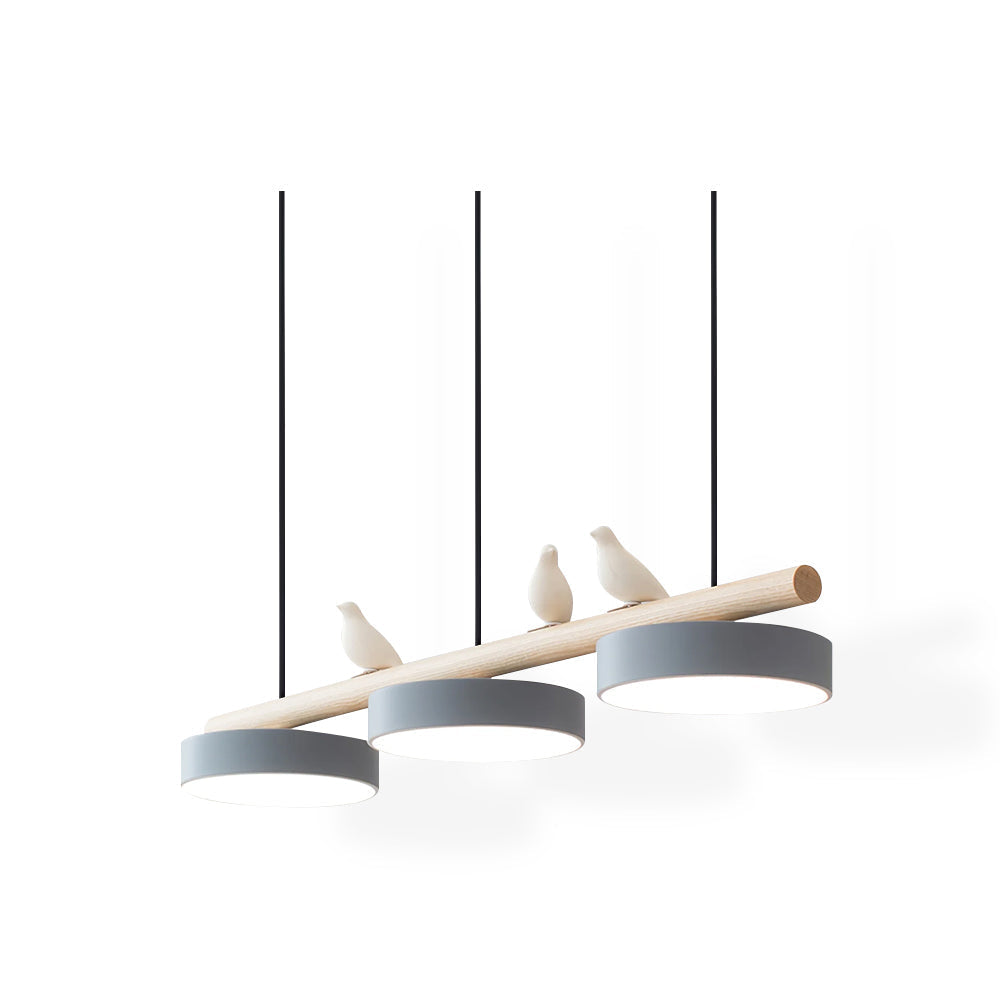 Lampa wisząca Cliff w kształcie ptaka z wbudowanym oświetleniem LED
