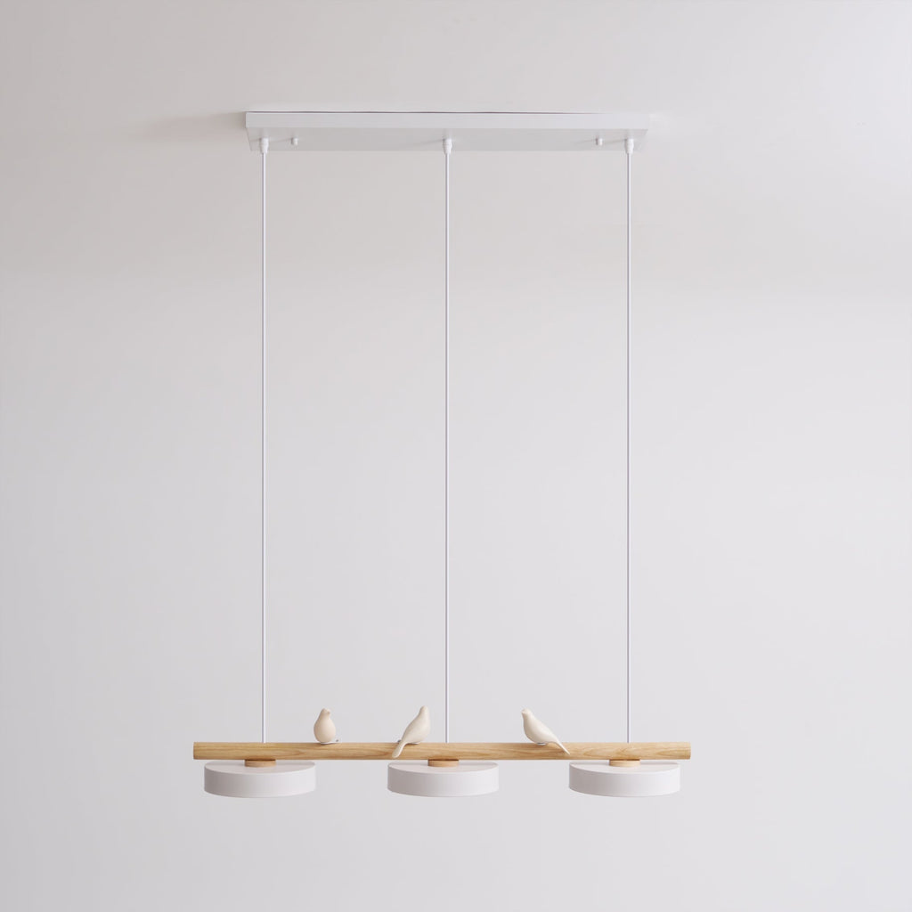 Lampa wisząca Cliff w kształcie ptaka z wbudowanym oświetleniem LED