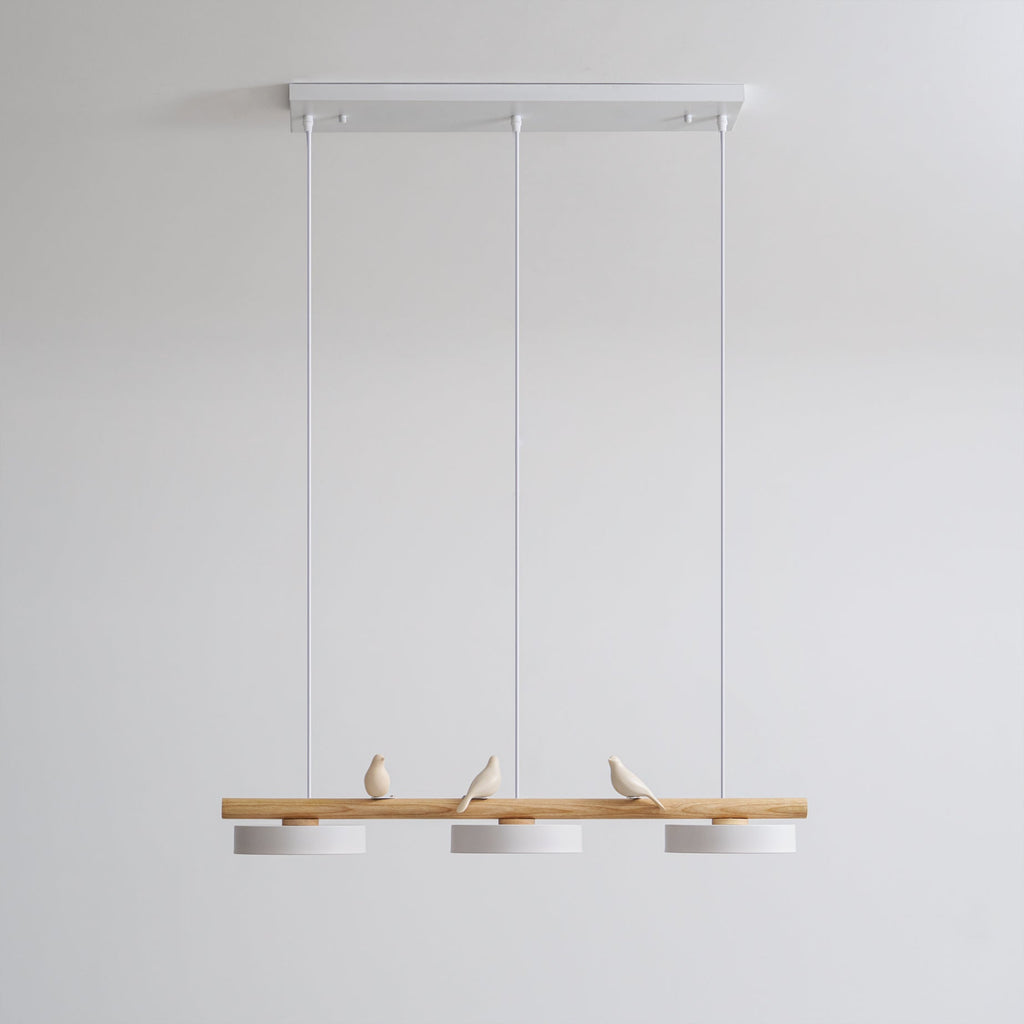 Lampa wisząca Cliff w kształcie ptaka z wbudowanym oświetleniem LED