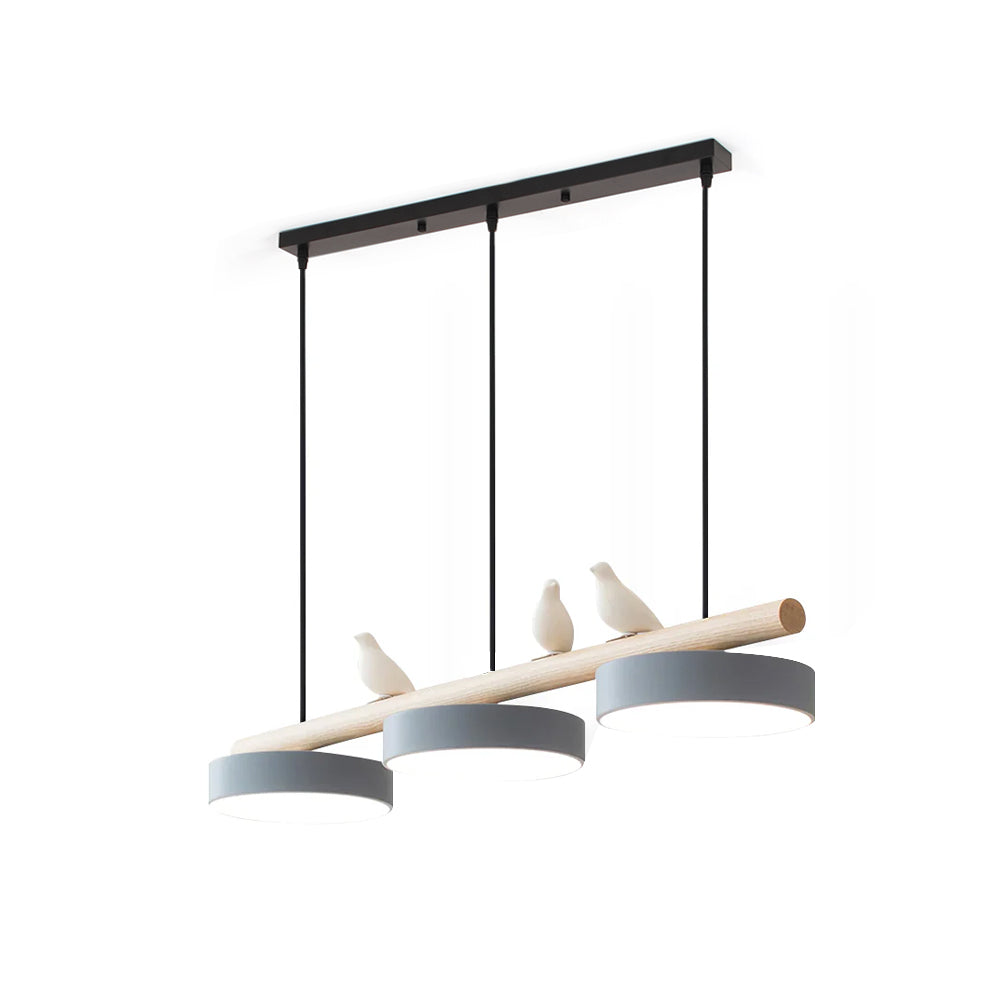 Lampa wisząca Cliff w kształcie ptaka z wbudowanym oświetleniem LED