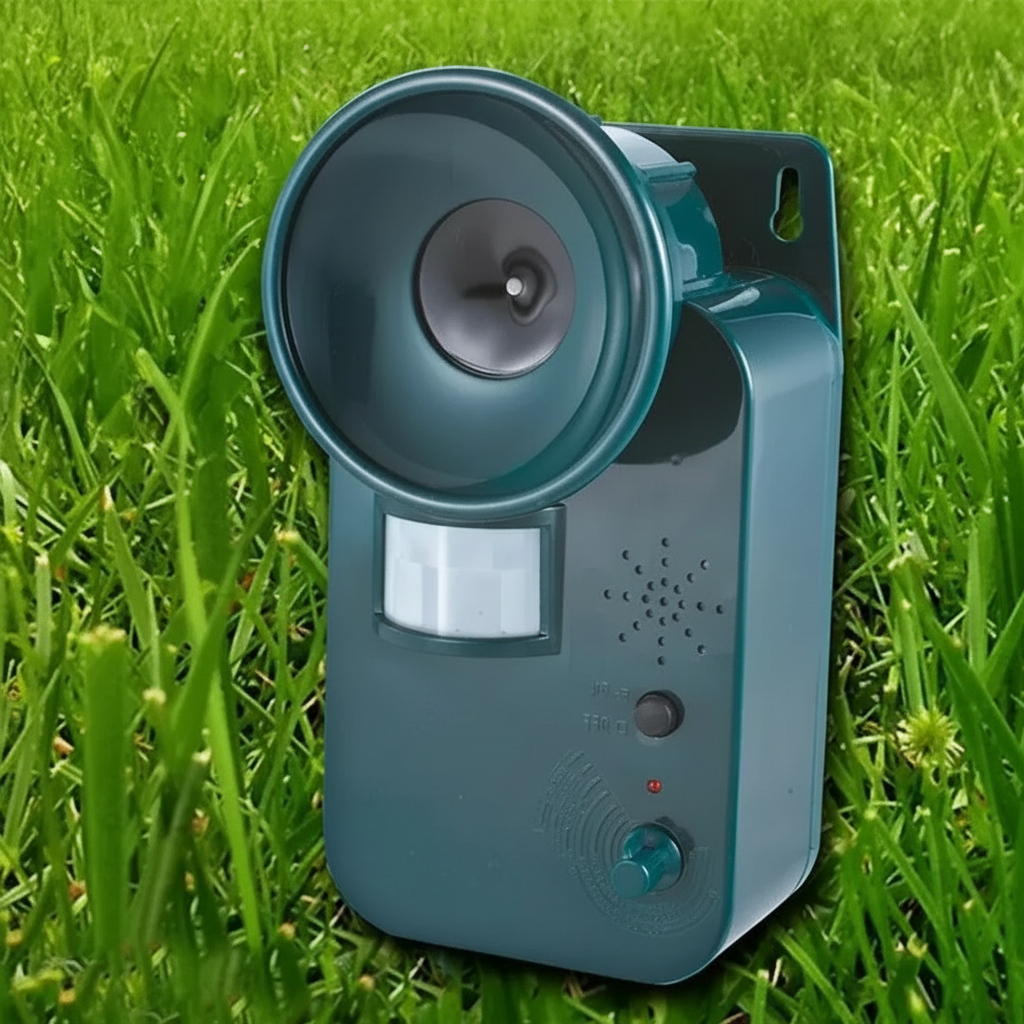 Ultrasonic Pest Deterrent with Motion Activation for Home and Garden | ribuella