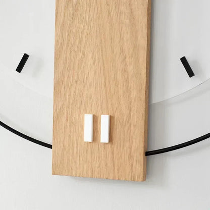 TranquilTime Minimalist Wooden Wall Clock - Modern Serenity | ribuella