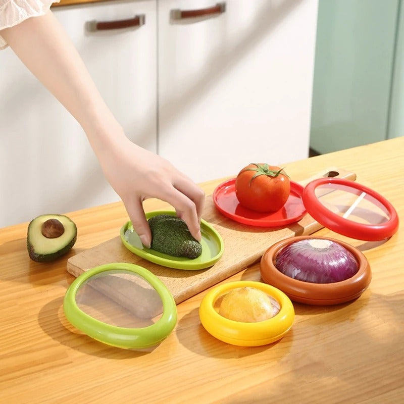 Silicone Food Storage Container - Airtight, Reusable - Keeps Food Fresh Longer | ribuella