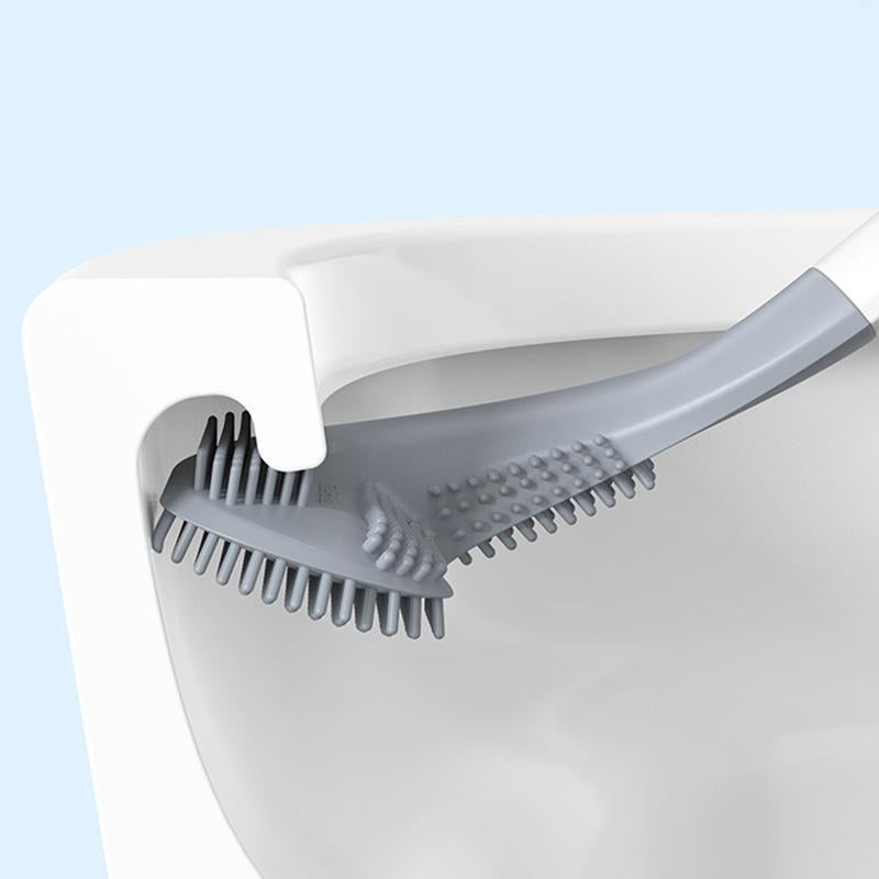 シリコン製トイレブラシ - 隅々まできれいにして、明るく清潔なバスルームに | ribuella