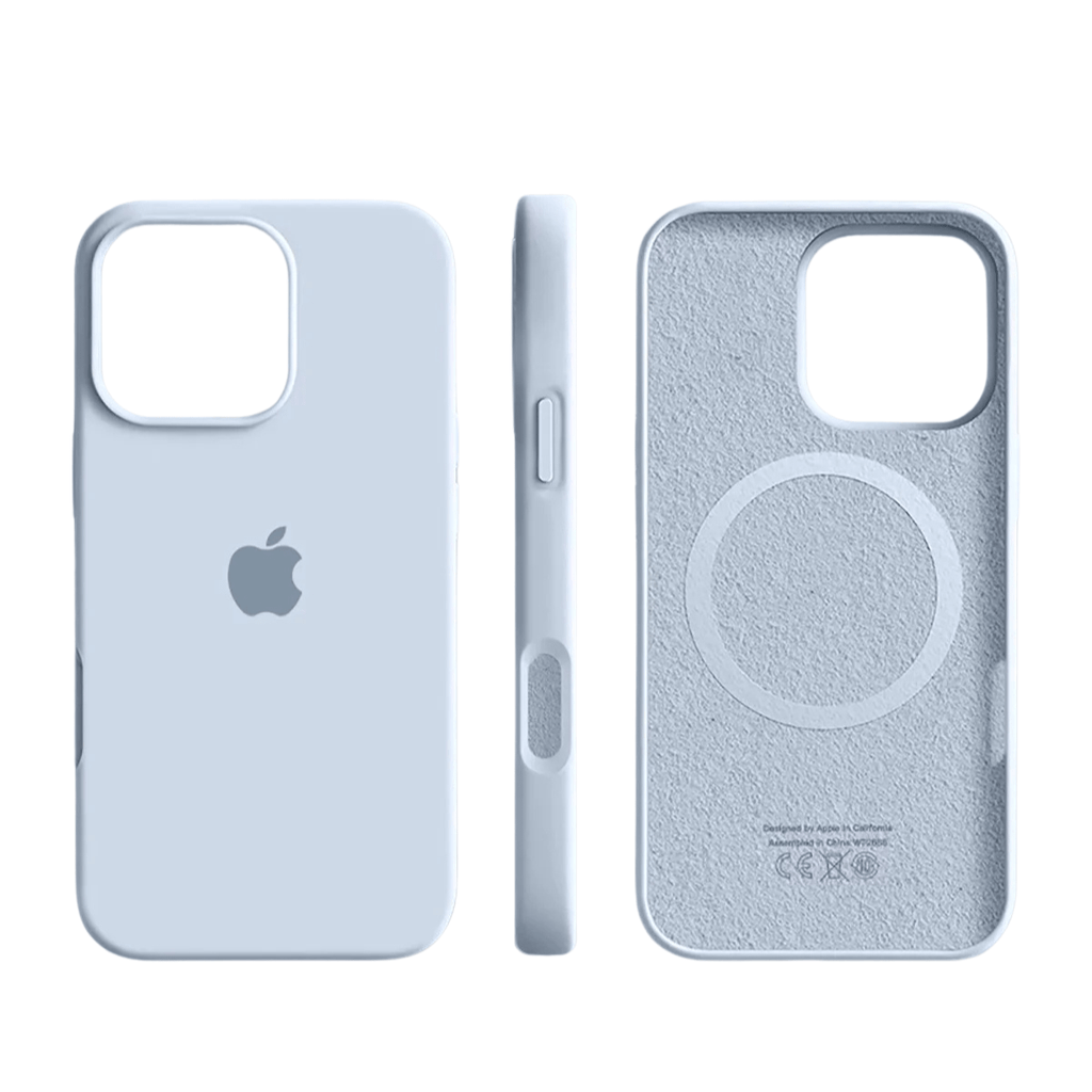 Silikon-iPhone-Hülle mit MagSafe-Schutz und weichem Mikrofaser-Innenfutter | ribuella