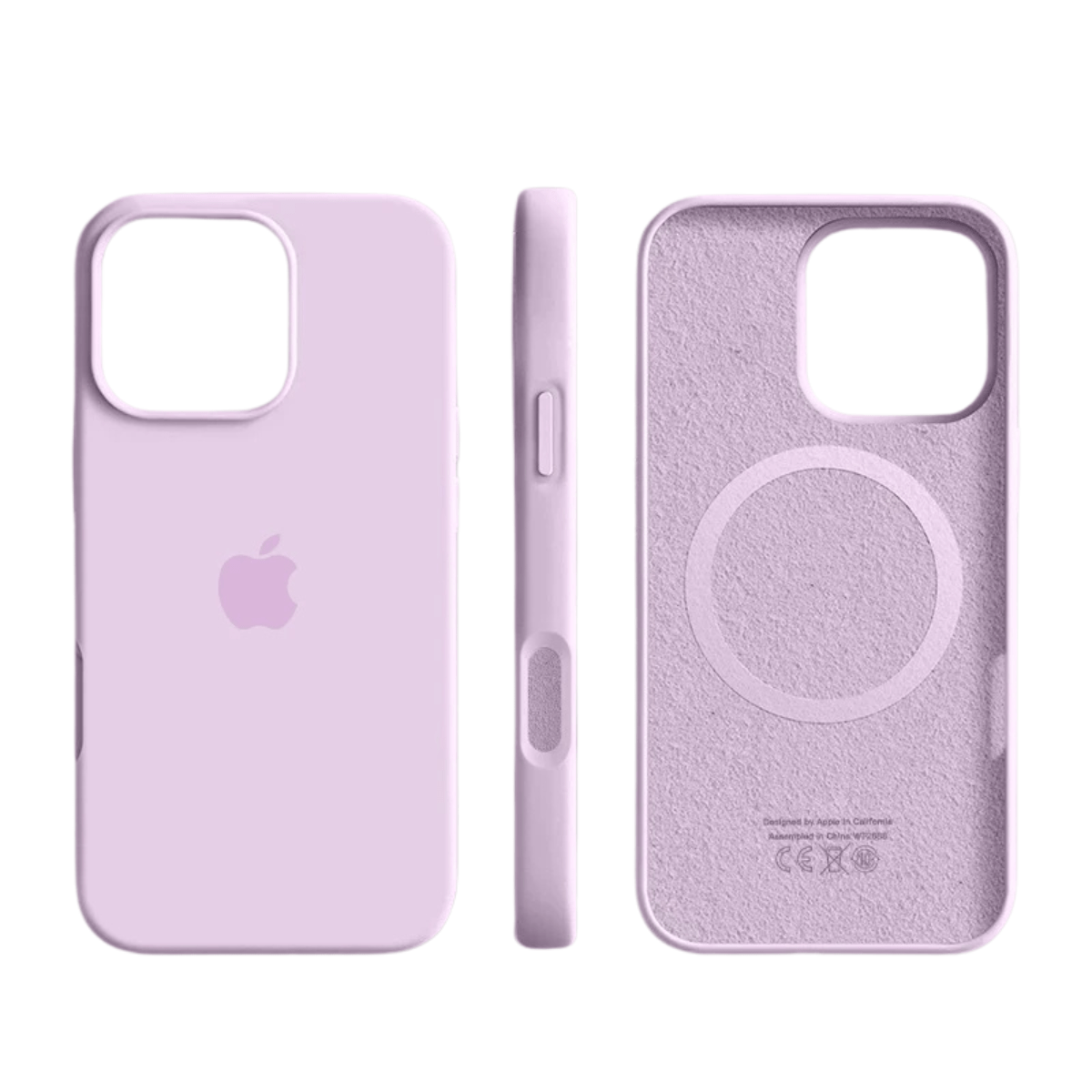 Silicone iPhone Case with MagSafe Protection and Soft Microfiber Interior | ribuella