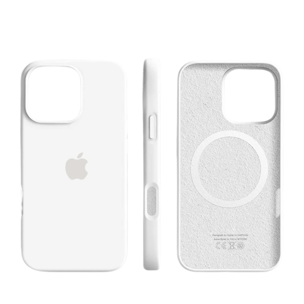 Silikon-iPhone-Hülle mit MagSafe-Schutz und weichem Mikrofaser-Innenfutter | ribuella