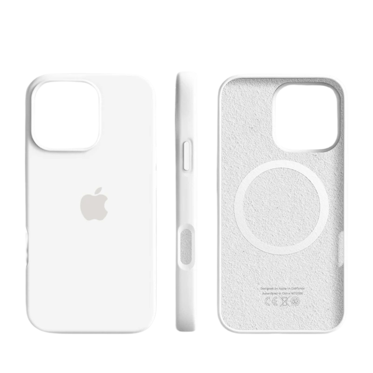 Silicone iPhone Case with MagSafe Protection and Soft Microfiber Interior | ribuella