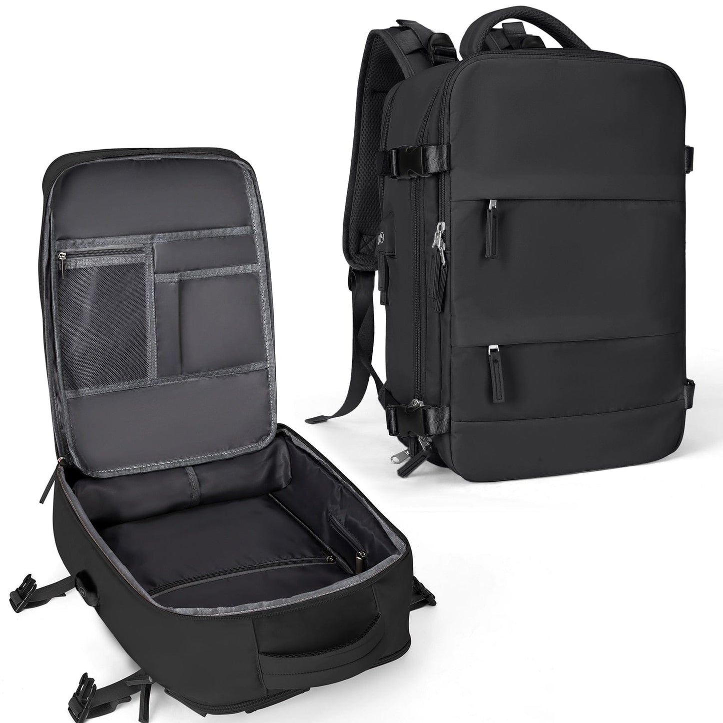 TravelEase Airline-Compatible Laptop Backpack 40x20x25 | ribuella