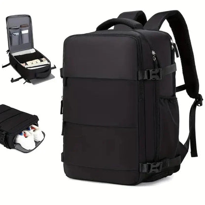 TravelEase Airline-Compatible Laptop Backpack 40x20x25 | ribuella