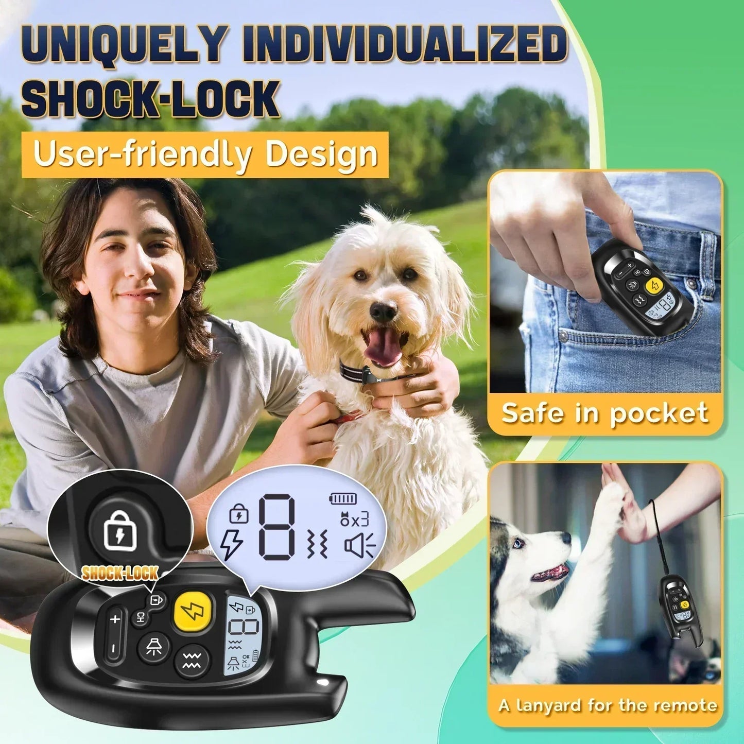 Ultimate Smart Canine Training Collar with Remote Control | ribuella