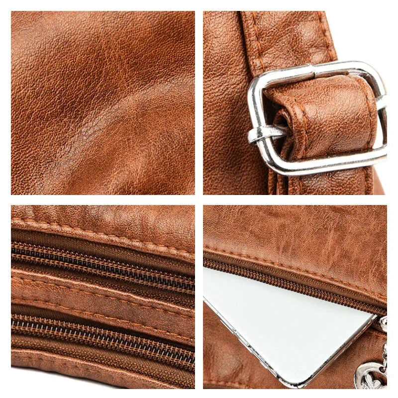 Stylish Multi-Functional Leather Tote Bag for Everyday Use | ribuella