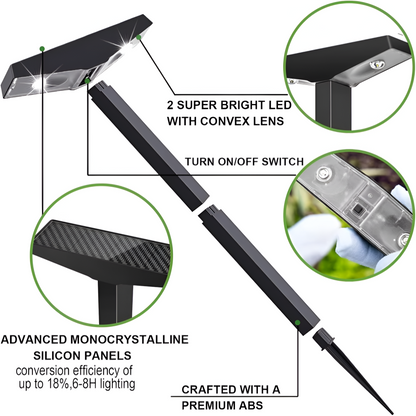 SunGlow Solar Pathway Lights – Durable LED Garden Illumination Set | ribuella