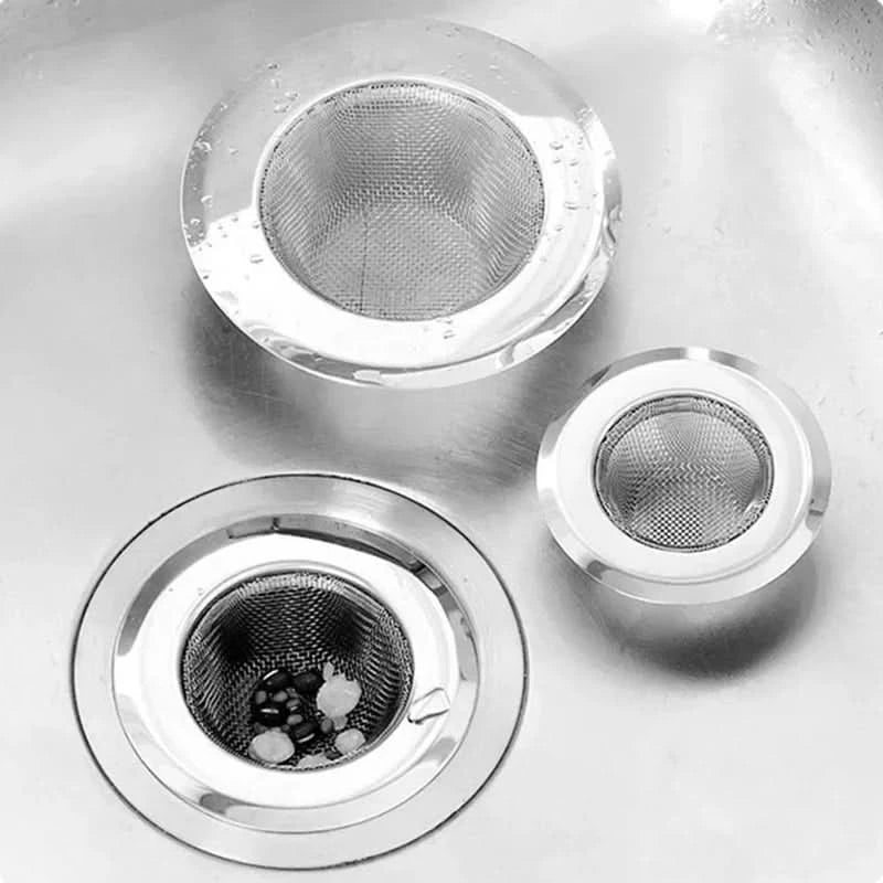 Spülbeckensieb aus Edelstahl zum Schutz des Abflusses | ribuella