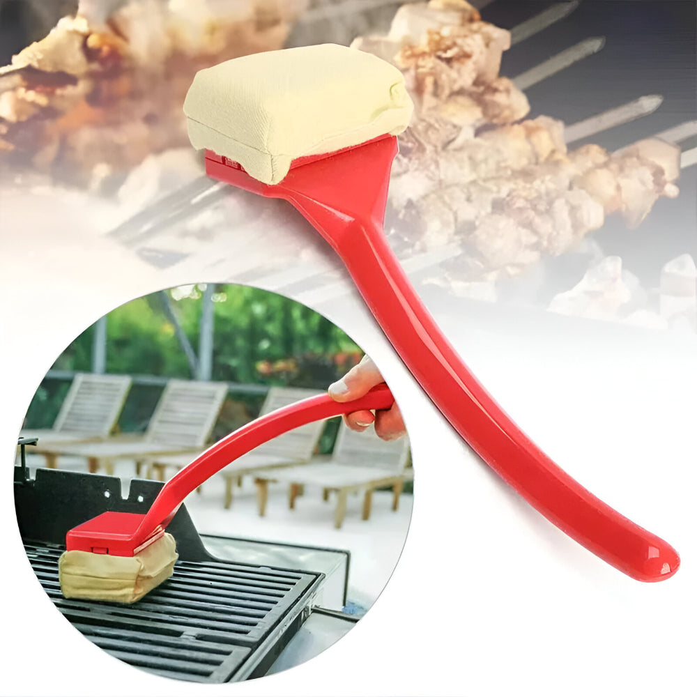 Ultimate BBQ Steam Cleaning Brush with Extended Handle | ribuella