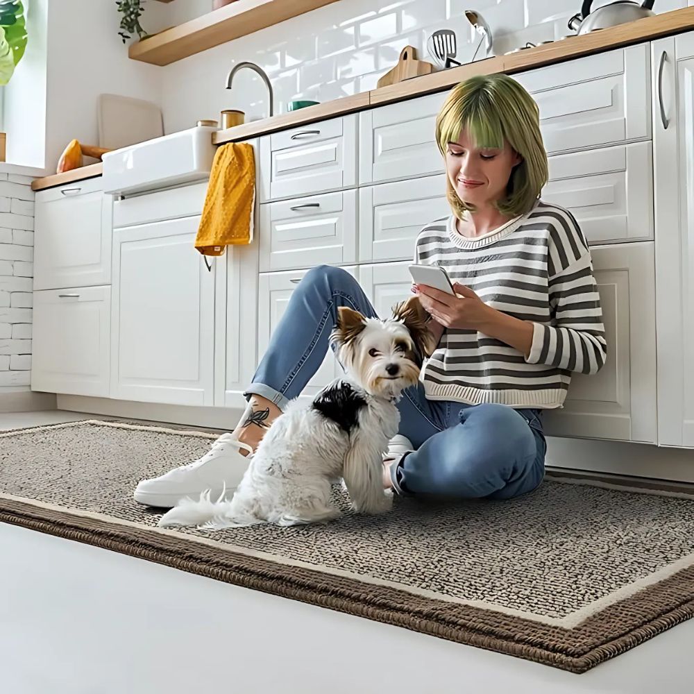 Durable Decorative Runner Rug — Comfortable Standing Texture