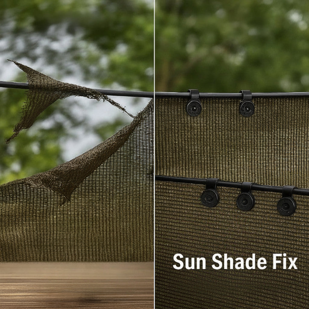 ShadeSecure – Fixação rápida e fiável para todas as suas necessidades de sombra | ribuella