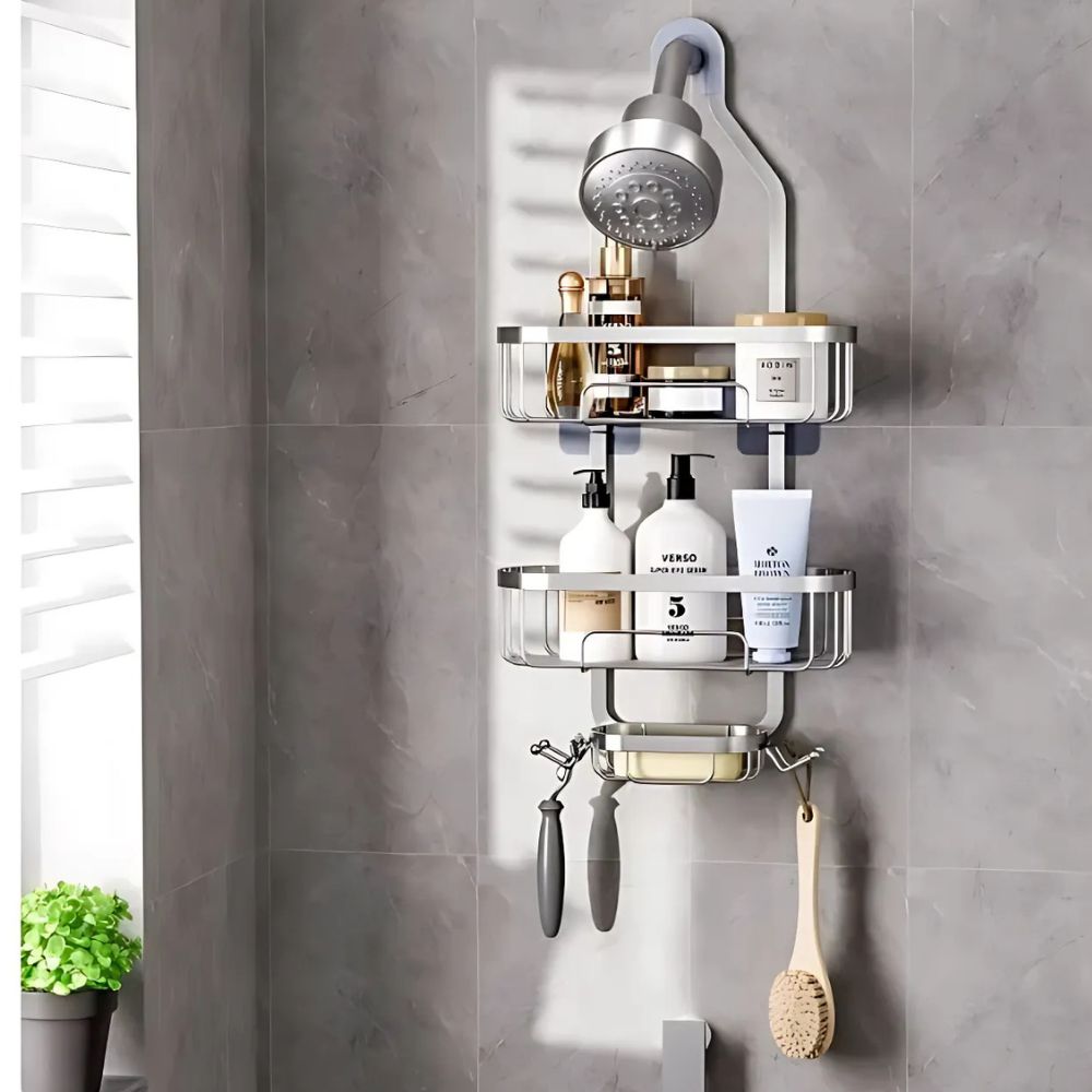 Three-Tier Bathroom Storage Caddy for Easy Organization | ribuella