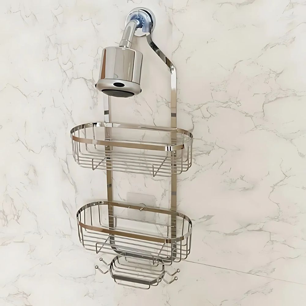 Three-Tier Bathroom Storage Caddy for Easy Organization | ribuella