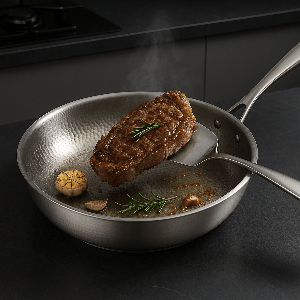 Titanium Nonstick Cookware – Scratch Resistant Frying Pan | ribuella