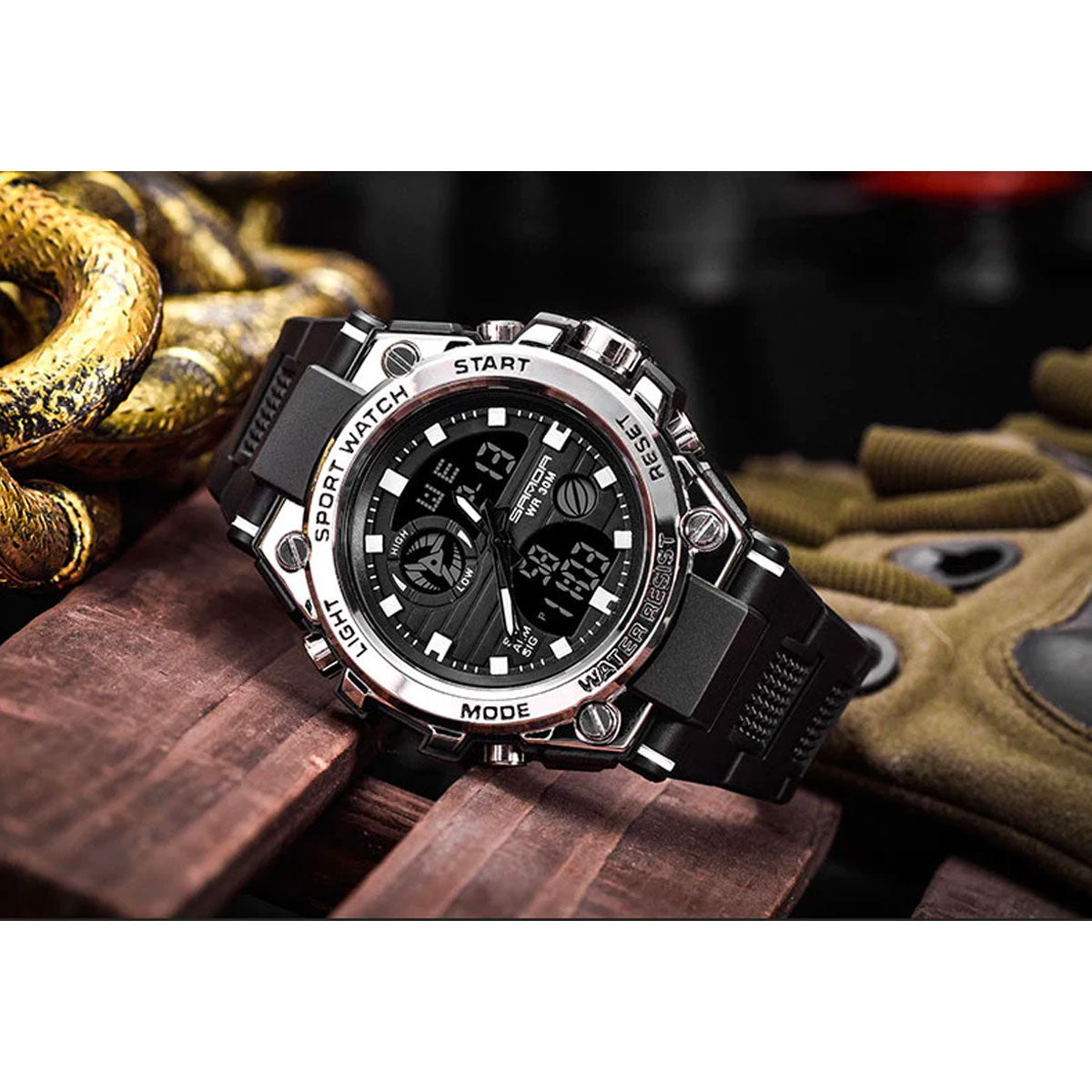 Tactical Edge Men's Watch: The Ultimate Daily Companion | ribuella