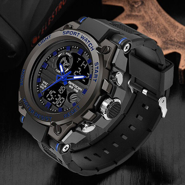 Tactical Edge Men's Watch: The Ultimate Daily Companion | ribuella