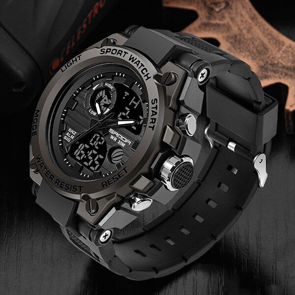 Tactical Edge Men's Watch: The Ultimate Daily Companion | ribuella