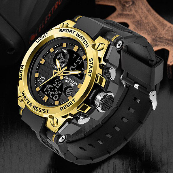 Tactical Edge Men's Watch: The Ultimate Daily Companion | ribuella