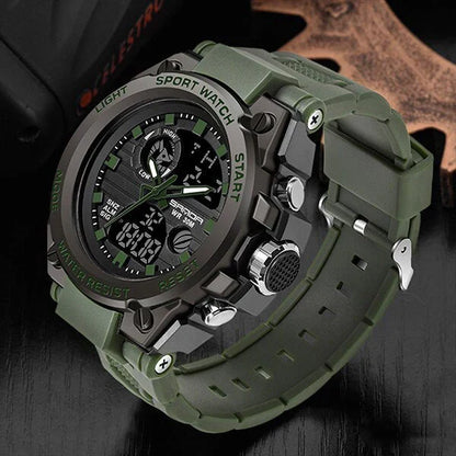 Tactical Edge Men's Watch: The Ultimate Daily Companion | ribuella