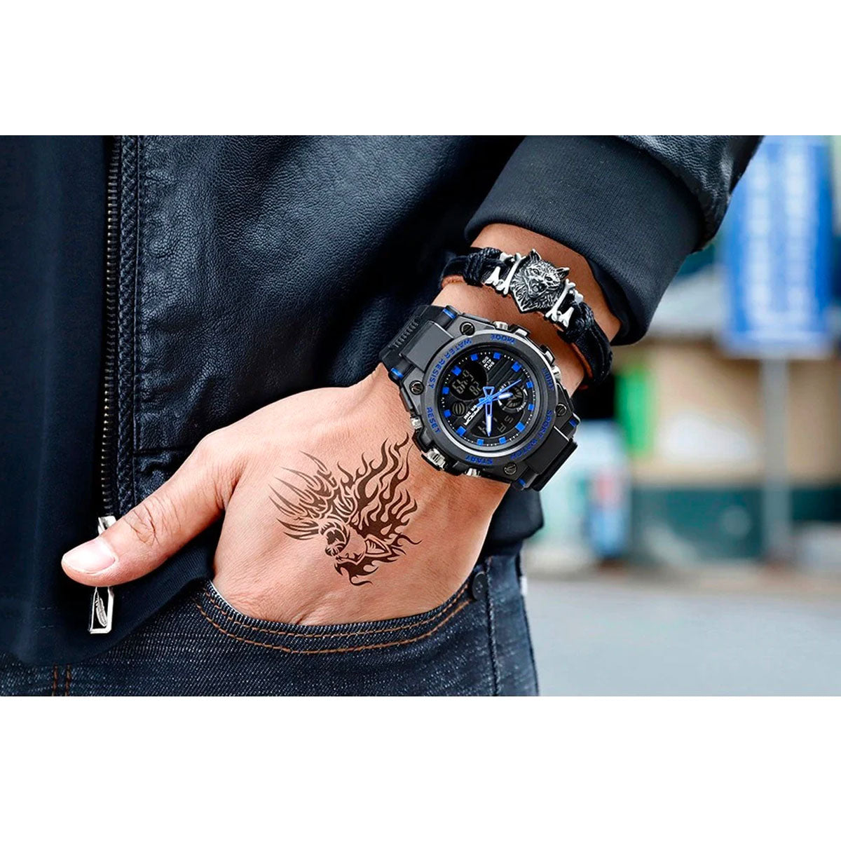 Tactical Edge Men's Watch: The Ultimate Daily Companion | ribuella