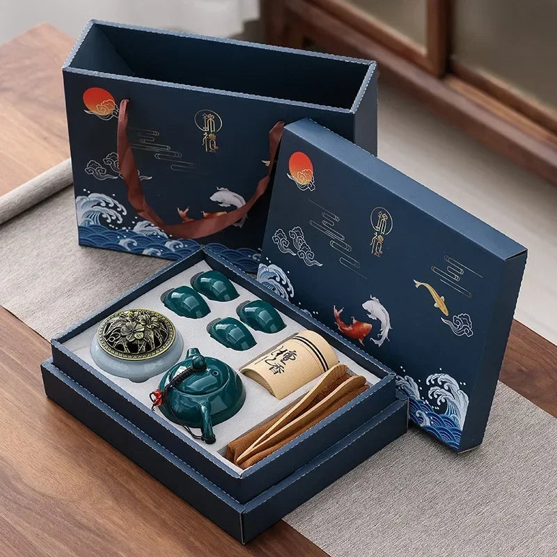 Serenity Tea Experience-set med koppar och arominfuserare | ribuella