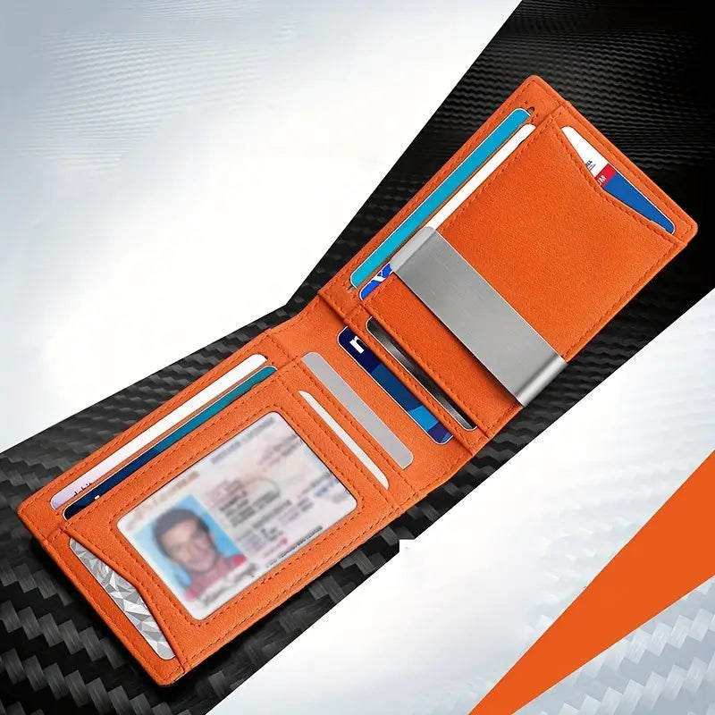 SecureTravel RFID-Guard Slim Pocket Wallet in Carbon Finish | ribuella