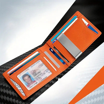 SecureTravel RFID-Guard Slim Pocket Wallet in Carbon Finish | ribuella
