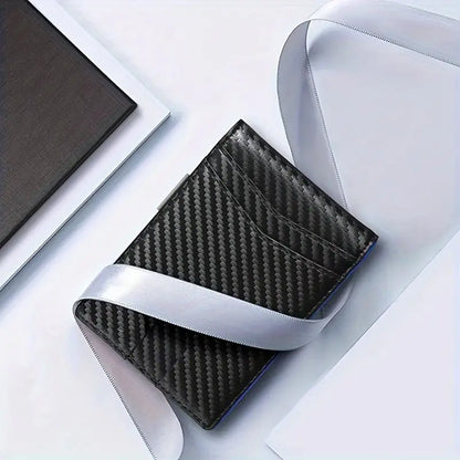SecureTravel RFID-Guard Slim Pocket Wallet in Carbon Finish | ribuella