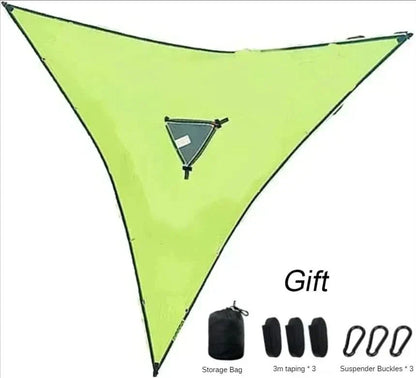 Triangle Hammock Bed for Multiple People – Portable Outdoor Design | ribuella