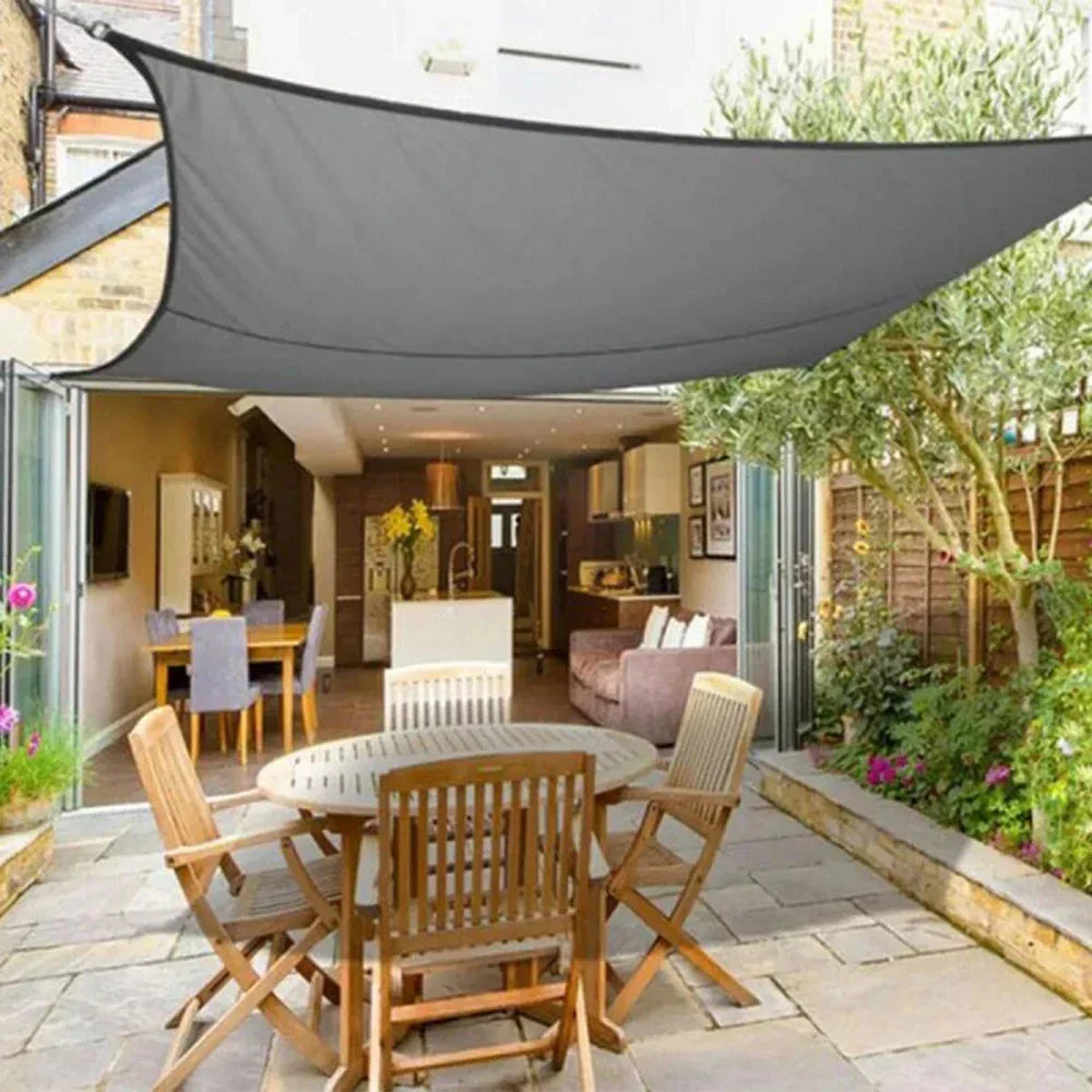 Triangular Outdoor Canopy for Patios and Decks | ribuella