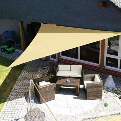Triangular Outdoor Canopy for Patios and Decks | ribuella